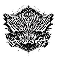"UNBREAKABLE " UNBREAKABLE tattoo design idea
