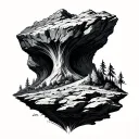 geology paleozoic tattoo design idea