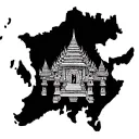 map of cambodia as background to travel tattoo tattoo design idea