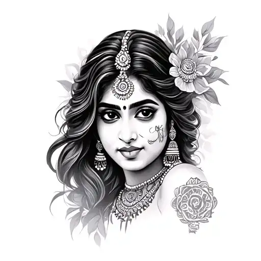 Sneha Rudra Kumar Singh tattoo design idea