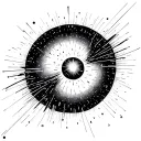 interstellar black hole morse code stay and stardust tattoo design idea