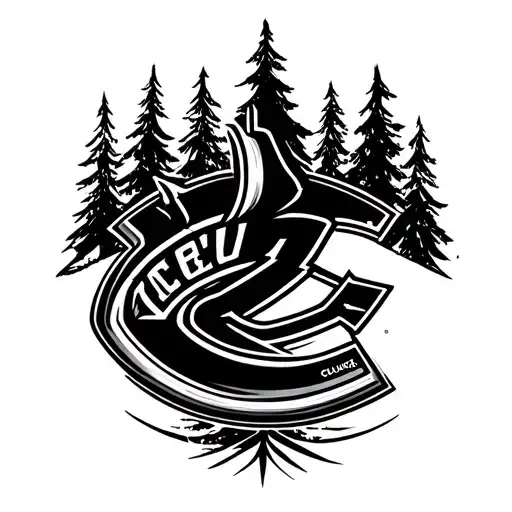Vancouver Canucks tattoo design idea