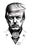 Tattoo Design I Want with Calligraphy Fonts Interacted by Hosseini Trump Abraham Cyrus tattoo design idea