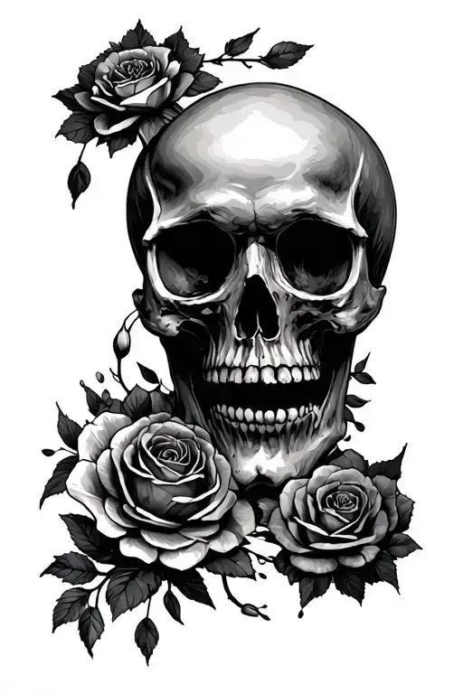 Memento Vivere Memento Mori tattoo design idea