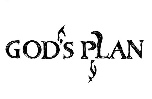 "GOD'S PLAN " tattoo design idea