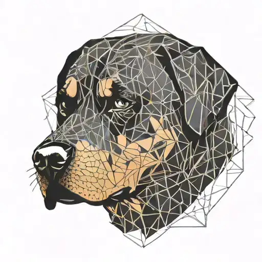 Tribal Rottweiler 989+ Rottweiler Tattoos in 2026 - BlackInk AI