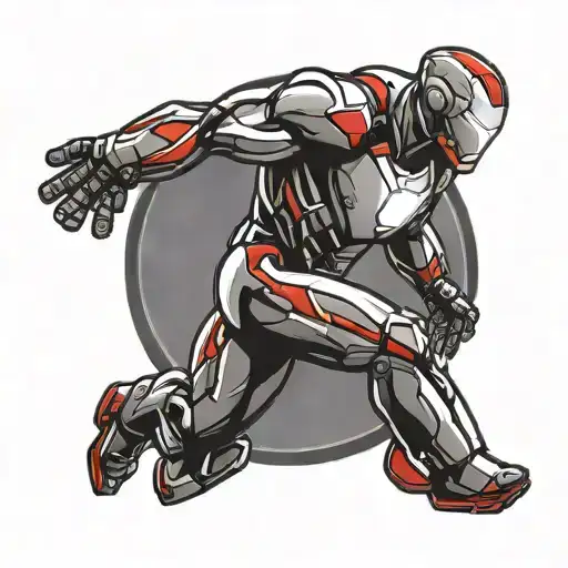 Ironman triathlon logo tattoo design idea