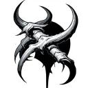 Venomize wolverine claws extended tattoo design idea