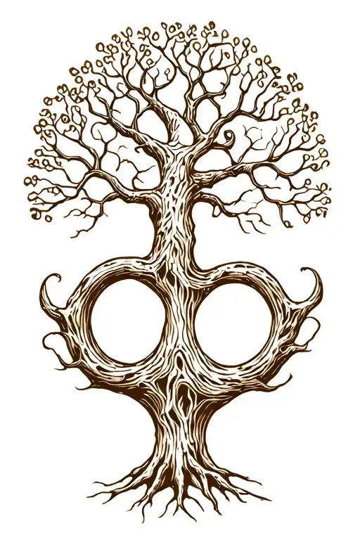 Tree of Life tattoo design idea
