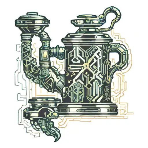 Moka Pot tattoo design idea
