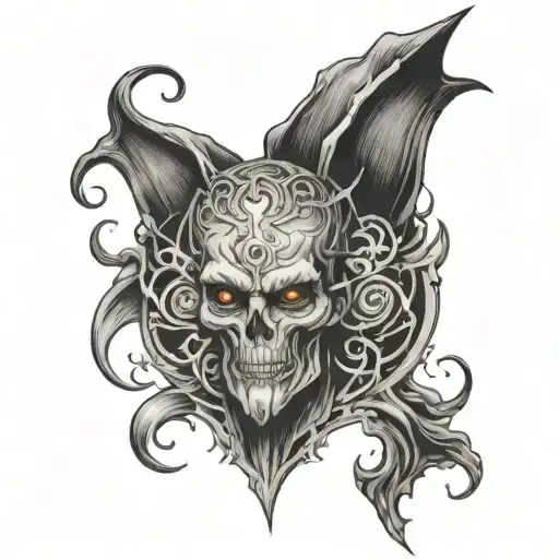 Antichrist tattoo design idea