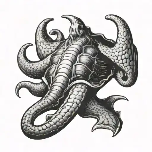 Shellback tattoo design idea