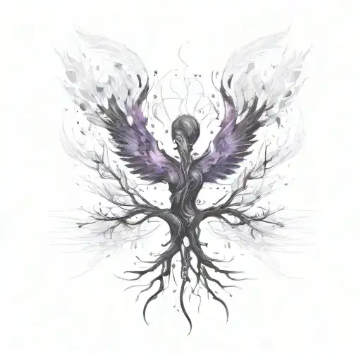 suicide awareness tattoo design idea