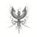 suicide awareness tattoo design idea