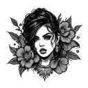 chola tattoo design idea