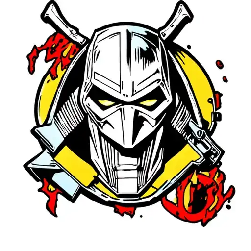 doctor doom tattoo design idea