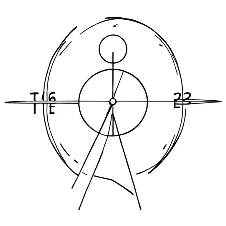 Gravity counter standTime speed up stand; a symbol of absolute destiny and the cycles of the universe. tattoo design idea