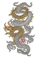 cosmopolitan, Scorpio, nepali tattoo containing forest tattoo design idea
