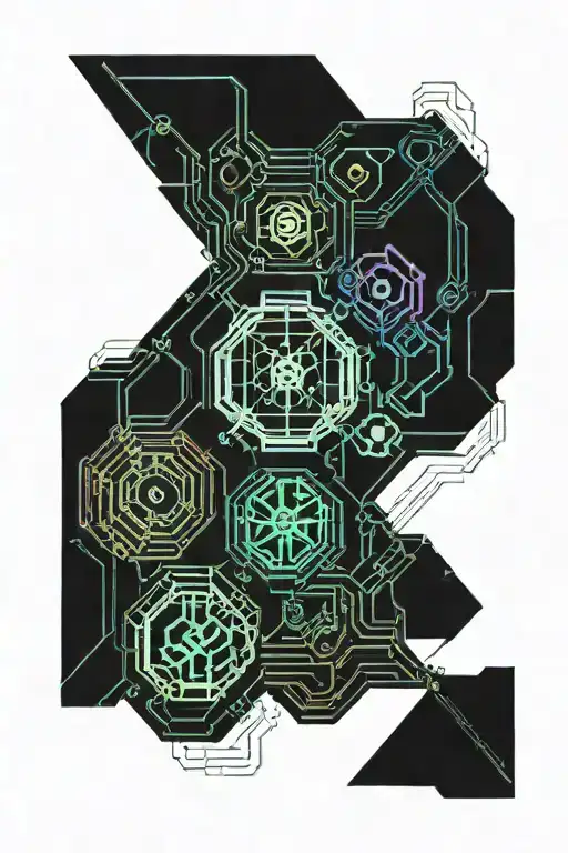 tourus zodiac sign tattoo design idea