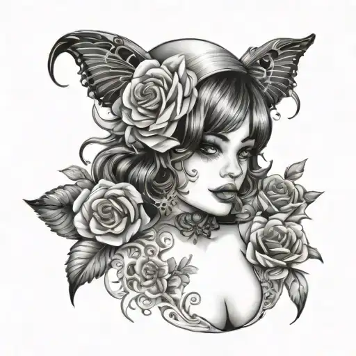 sissy slut tattoo design idea