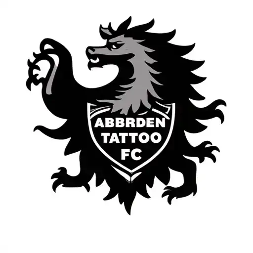 Aberdeen Fc tattoo design idea