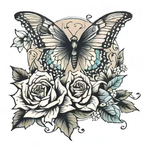 lesson not a loss tatto mixed tattoo design idea