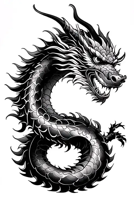 Japan dragon tattoo design tattoo design idea