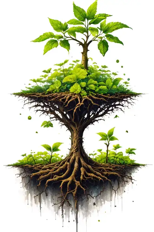 growth over time, something to remind me I am constantly growing and becoming a better person. one day at a time.  tattoo design idea