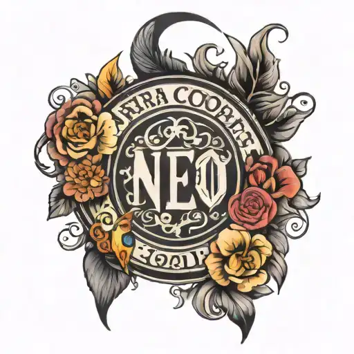 area codes tattoo design idea