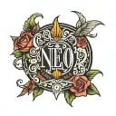 area codes tattoo design idea