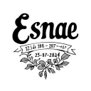 "Esmae 25-07-2024" "(Esmae 25-07-2024)" clean forearm tattoo design for a father dedicated to his daughter tattoo design idea