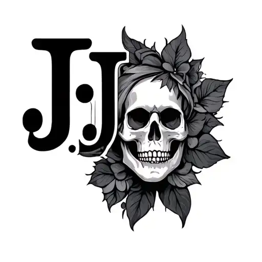 jj tattoo design idea