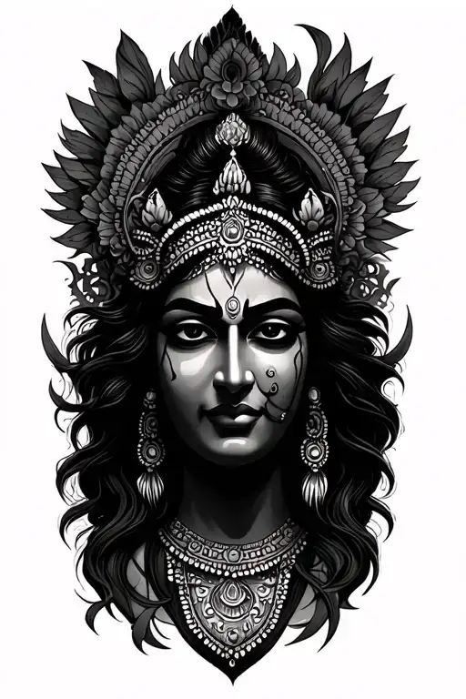 Maa kali tattoo design tattoo design idea