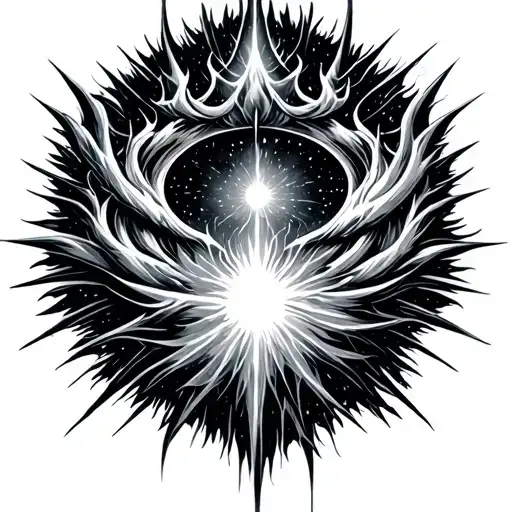 Supernovae tattoo design idea