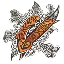 maori arm sleeve tattoo design idea