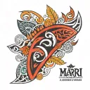 maori arm sleeve tattoo design idea