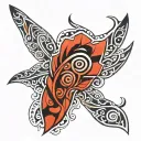 maori arm sleeve tattoo design idea