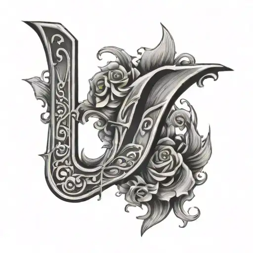 17 NUMBER tattoo design idea