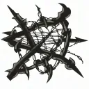 2006 barbed wire tattoo design idea