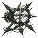 2006 barbed wire tattoo design idea