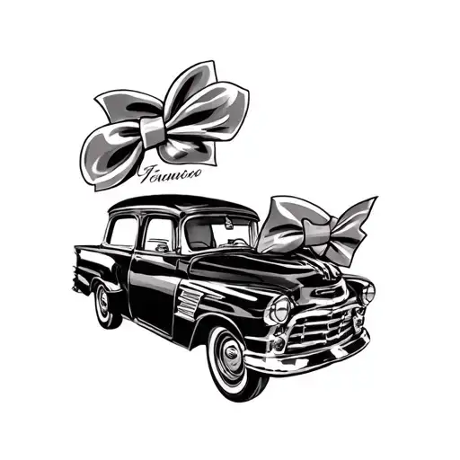 Chevy Bowtie tattoo design idea