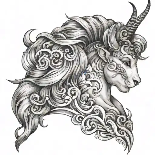 Lorena, Capricorn, Colombia tattoo design idea