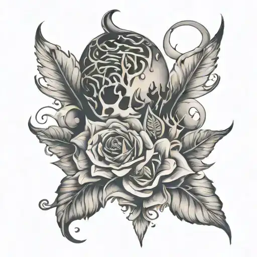 silence the noise  tattoo design idea