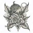 silence the noise  tattoo design idea