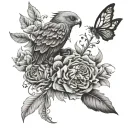 silence the noise  tattoo design idea