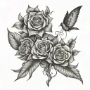 silence the noise  tattoo design idea