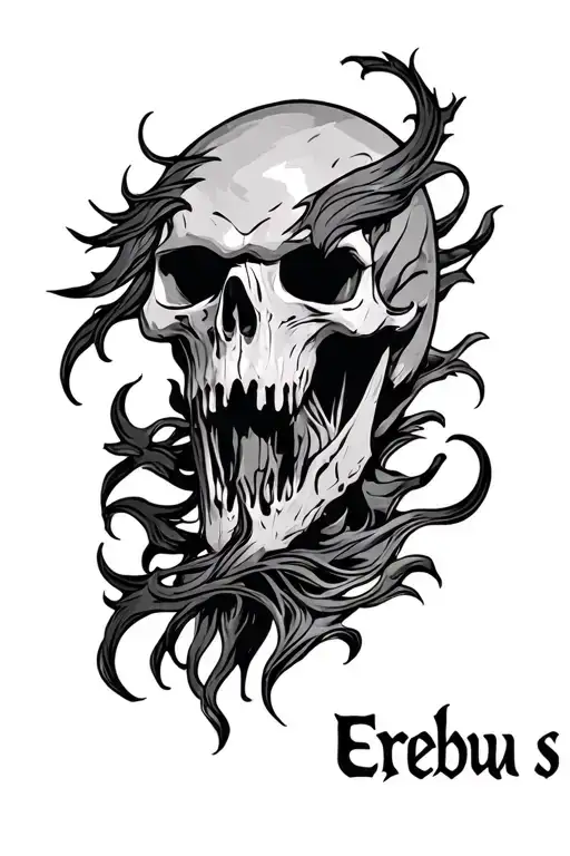 Erebus tattoo design idea