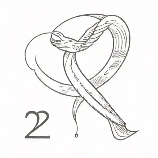 the numbers 222 angel number with the moon and saturn tattoo design idea