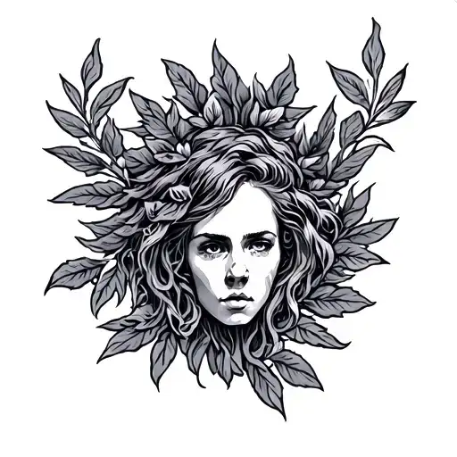 Treaty Oak Revival tattoo design idea