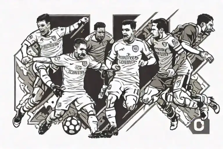 Arsenal 49 unbeaten invincibles tattoo design idea